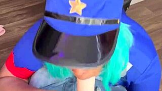 Pov you talk officer jenny out of giving you a ticket and into a squirt session