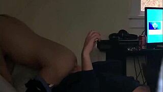 Cheating Girlfriend Blows and Rides Friend on Hidden Cam in Intense College Encounter