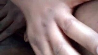 Hairy Ebony Milf's Phat Pussy