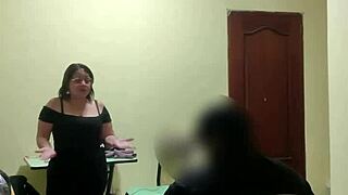 oh man, harassing the maid with rough sex!