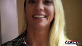 i watch skinny mature blonde montana rub her wet pussy and suck a throbbing cock