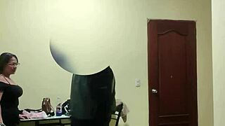 oh man, harassing the maid with rough sex!