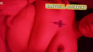 Big Woman Sucks Deliciously In Ex's Kitchen With Hanzzell Guerrero