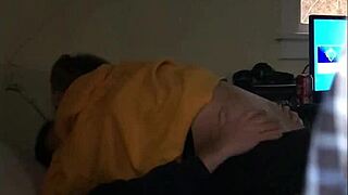 Cheating Girlfriend Blows and Rides Friend on Hidden Cam in Intense College Encounter