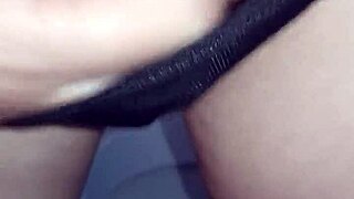 I'm Pregnant And Hiding In This Public Toilet, Feeling So Exposed And Vulnerable, She Whispers Nervously.