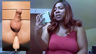 She thinks small 18+ dicks are big in anal play