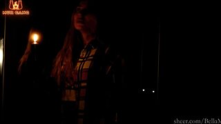 Young blonde teen girl has to eat asshole and submit her body