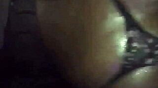 fat ass bounces wildly in amateur couple video