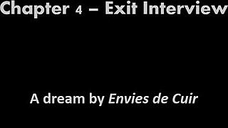 Becoming a Cougar - Chapter 4 - Exit Interview with Leather and Sex