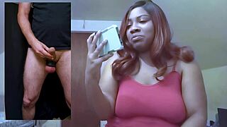 She thinks small 18+ dicks are big in anal play