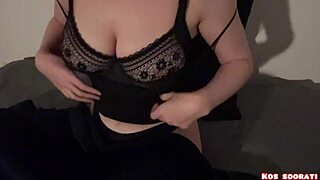 Sexy asian step sister masturbates hiddenly in the night