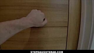 stepdaughter4k - hot tiny 18+ teen stepdaughter getting fucked to orgasms by stepdad in devil costume pov - sera ryder mike mancini