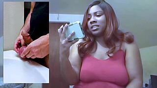 She thinks small 18+ dicks are big in anal play