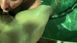 Hot Tub Pussy Licking