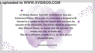 hey guy ready for femdom joi session