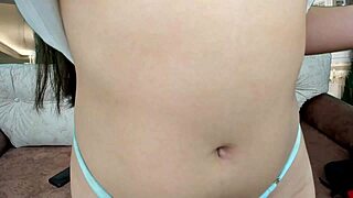 your stepsister sucking dildo and showing naked