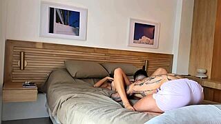 Redhead babe begs for hard fucking and mouth cum filling