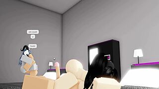 Roblox Orgy Where Two Girls Get Dicked Down Hard