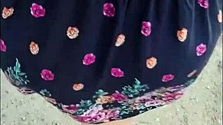 Mature Big-Ass Slut Enjoys Anal On The Street