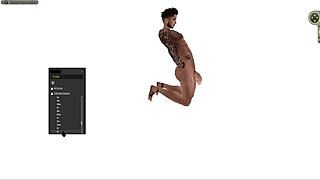 Man acts in v6 standing squatting lying positions