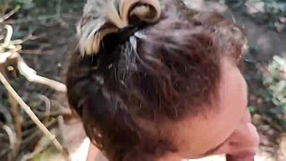 My Hot Stepdaughter Teased Me in the Woods, Leading to Her Tight Ass Virginity Loss