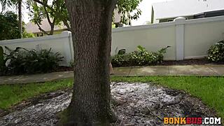 Street Girl Takes Dick on the Bus