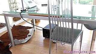 busty milf domina overwhelms sub with queening after blowjob