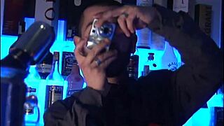 passionate anal fuck in the club