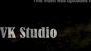 angelica heaven takes 2 big cock in ass wet