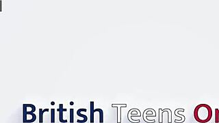 oh man, this hot british teen eagerly swallows cum in her mouth after deepthroating