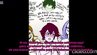 Deku fucks the wild wild pussycat in creampie action.