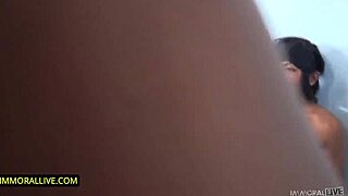 Megan Rain In Blindfolded Rough 3some