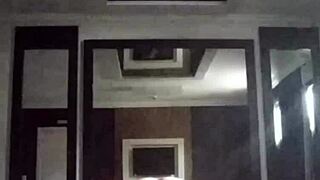 Brazilian Latina Records Video Call with Cuckold While Fucking in Hotel