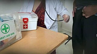 Doctor Uses Patient Dick To Satisfy Her Pussy Cravings