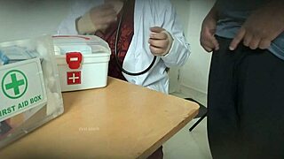 Doctor Uses Patient Dick To Satisfy Her Pussy Cravings