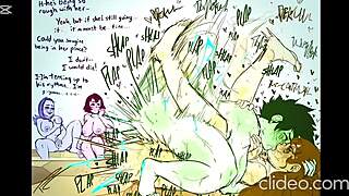 Deku fucks the wild wild pussycat in creampie action.