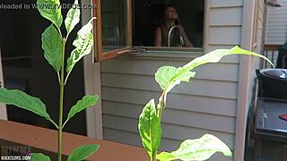 Nikki fucked from behind