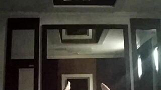 Brazilian Latina Records Video Call with Cuckold While Fucking in Hotel