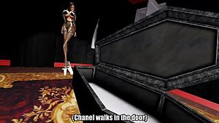 why does chanel interview count dickcula in this promo?