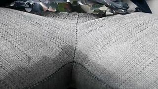 I Show My Breasts in a Public Garden and Then Wet My Tight Pants.