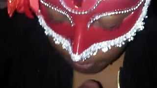 sucking big dick and twerking on the couch