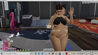 white boy gets fantasy with wide hips thick latina assjob