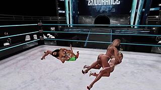 Virtual Pro Wrestling - Bikini Contest