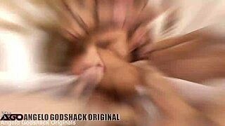 Amazing first anal fisting gangbang with pee for Eveline Dellai!