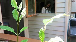 Nikki fucked from behind