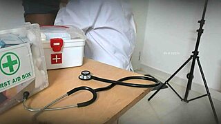 Doctor Uses Patient Dick To Satisfy Her Pussy Cravings