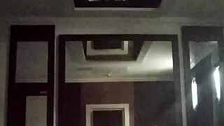 Brazilian Latina Records Video Call with Cuckold While Fucking in Hotel