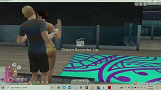 white boy gets fantasy with wide hips thick latina assjob