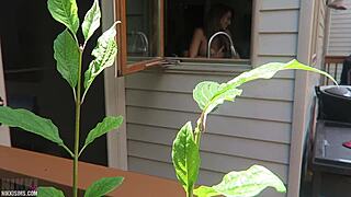 Nikki fucked from behind