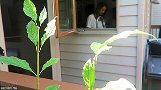 Nikki fucked from behind